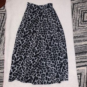 Leopard skirt